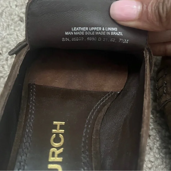 Tory Burch Georgia Suede Mules Dark Brown - Picture 2 of 3